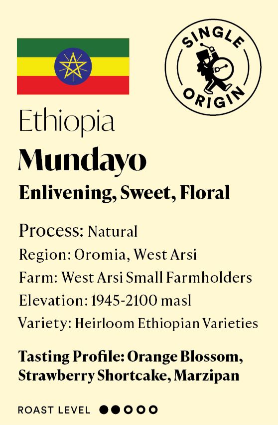 Ethiopia Mundayo Natural