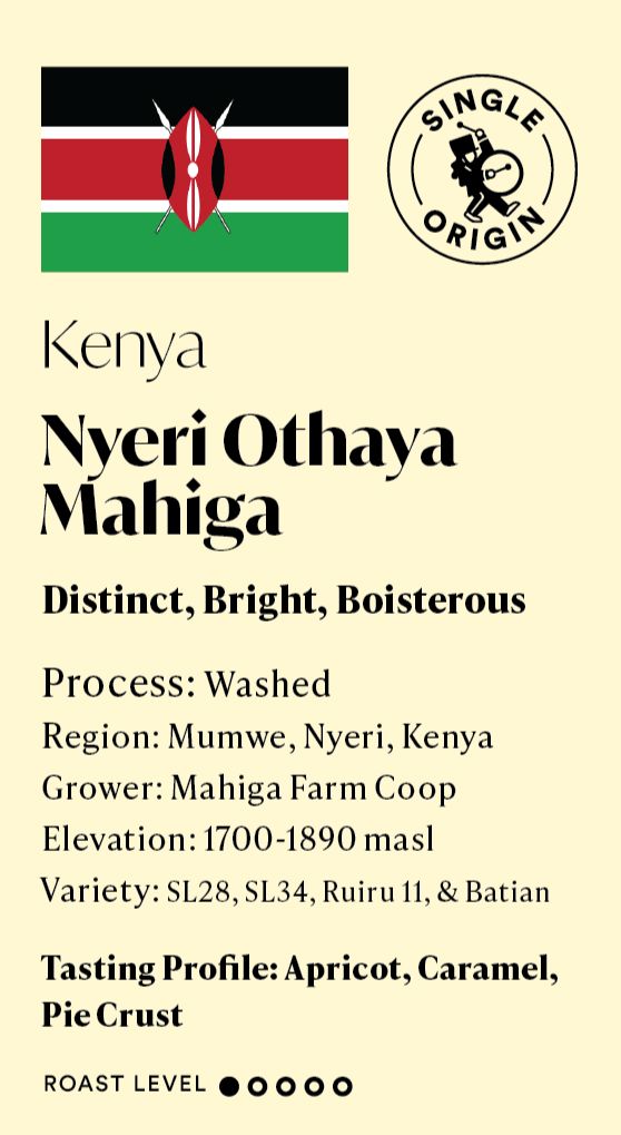 Ethiopia Nyeri Othaya Mahiga